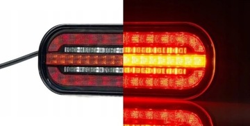 LAMPA TYLNA PRZYCZEPA FT-320 LED DYNAMICZNY MIGACZ