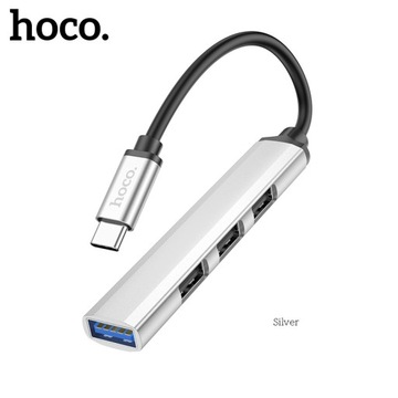 USB-концентратор Type C USB-C Type-C 4 в 1 USB3.0 5 Гбит/с + 3 USB2.0 480 Мбит/с 1 ТБ