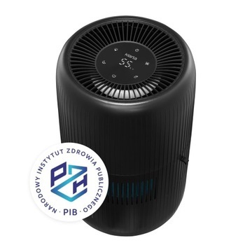 Nawilżacz ewaporacyjny Klarta Humea Grande WiFi Black 80m2 650ml/h