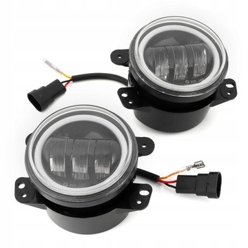4-calowa lampa przeciwmgielna LED okrągła z