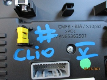 ДИСПЛЕЙ дисплей RENAULT CLIO V 280343524R