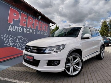 Volkswagen Tiguan I SUV Facelifting 2.0 TDI CR DPF BlueMotion 177KM 2013 Volkswagen Tiguan R-Line DSG Xenon LED 2xPDC 4Matic 2.0 Diesel 177KM