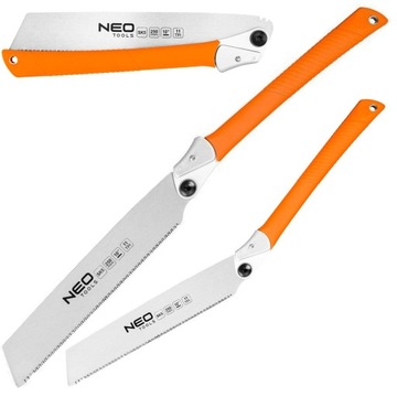 NEO ЯПОНСКАЯ РУЧНАЯ ПИЛА ТОЧНАЯ РЕЗКА 11 TPI СКЛАДНАЯ 275 ММ 44-610