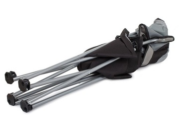 KRZESŁO TURYSTYCZNE WĘDKARSKIE SKŁADANE FOTEL XL KEMPINGOWE DUŻE WYGODNE