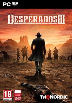 DESPERADOS III PL PC NOWA WYDANIE PUDEŁKOWE BOX STEAM