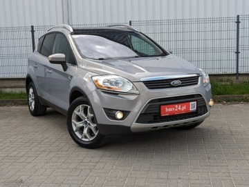 Ford Kuga I 2.0 Duratorq TDCi 140KM 2011 Ford Kuga Pieknej urody Kuga Bezwypadkowa z se...