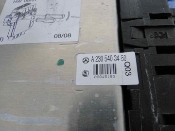 MERCEDES SL R230 230 MODUŁ STERUJĄCY SAM
