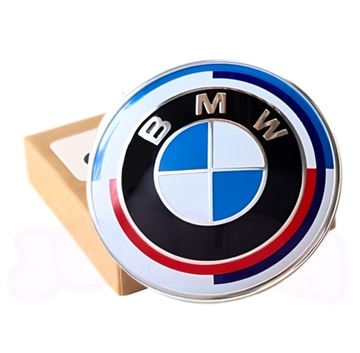 EMBLEMAT logo BMW na maskę klapę JAHRE EDITION 82 mm