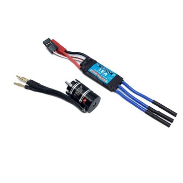 Silnik bezszczotkowy 18A Sterownik ESC do