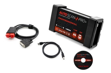 AUTOSCAN PRO+ PROFESSIONAL 2024 TESTER INTERFEJS DIAGNOSTYCZNY SKANER J. PL