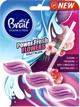 BRAIT Kostka do WC HYGIENE &FRESH POWER FRESH