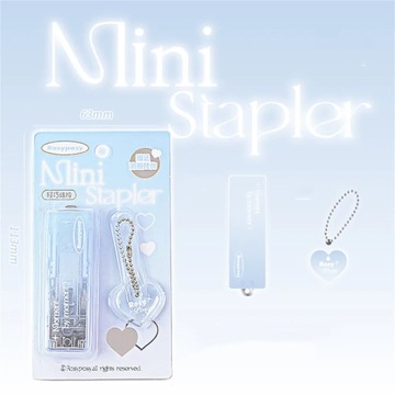 Easy To Use Folding Stapler Simple Cute School Supplies Small Size Convenie