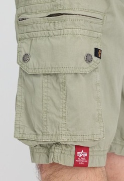 Spodenki Alpha Industries Short 136250 Piaskowe 34