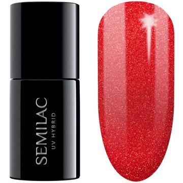 SEMILAC 346 CHIC RED GLITTER 7ML