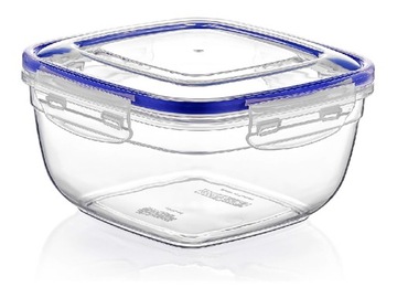 Pojemnik na żywność LUNCH kwadrat z uszczelką 2,4L