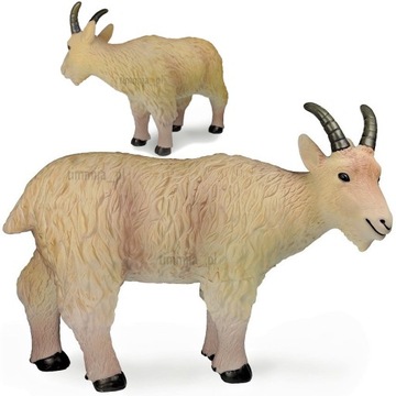 DUŻY KOZIOŁ KOZA KOZICA GUMOWA FIGURKA 25cm