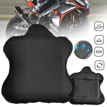 PODKŁADKA MOTOCYKLOWA Z CZARNEJ SIATKI COMFORT