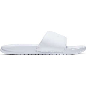 klapki NIKE BENASSI JDI 343881 115 r. 38 solarsoft CAŁE BIAŁE