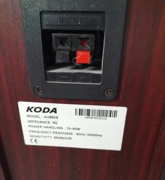 GŁOSNIKI KODA AV860C 2,1