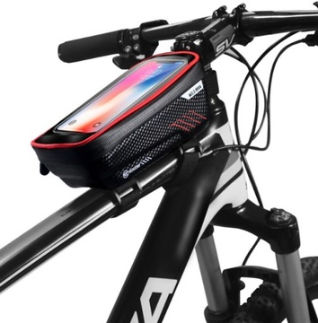 Torba rowerowa UCHWYT sakwa WODOODPORNA 6,6'' PS