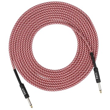 Kabel gitarowy 6,35 mm z męskiego na męskie do gitary basowej elektrycznej