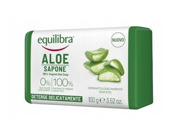 Equilibra Mydło aloesowe 100g