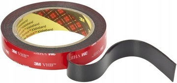12mm/5m 3M VHB GPH-160 TAŚMA DWUSTRONNA PIANKOWA