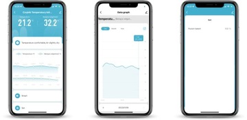 Мини беспроводной умный датчик температуры и влажности ZIGBEE TUYA