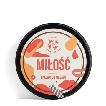 CZTERY SZPAKI Balsam do masażu MIŁOŚĆ 100 ml
