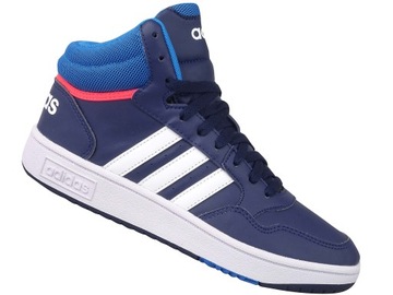 ADIDAS HOOPS MID 3.0 K GW0400 BUTY DAMSKIE TRAMPKI WYSOKIE GRANATOWE