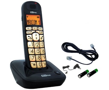 TELEFON dla seniora STACJONARNY BEZPRZEWODOWY MAXCOM MC6800