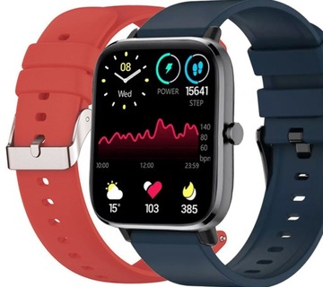 Smartwatch zegarek - Rozmowy - Temperatura #2 PASKI Pl Menu RUBICON