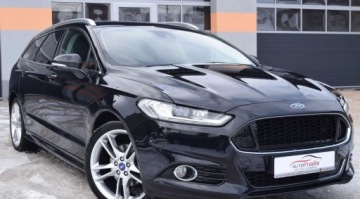 Ford Mondeo V Kombi 2.0 TDCi Bi-Turbo 210KM 2015 Ford Mondeo 2.0 TDCI 210 PS PowerShif ST-Line Fuul Ledy kamera Lopatki Na, zdjęcie 1