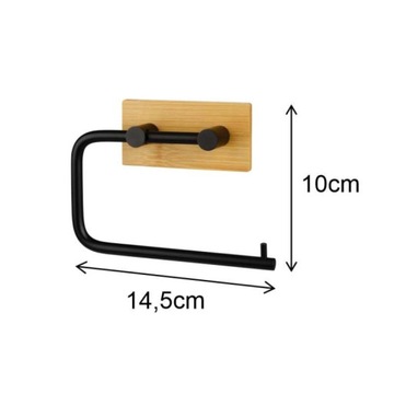 UCHWYT NA PAPIER TOALETOWY TIMO BAMBUS