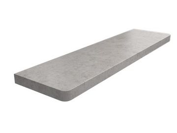 PARAPET MDF LAMINAT BETON GŁADKI dł.100cm gr.3cm