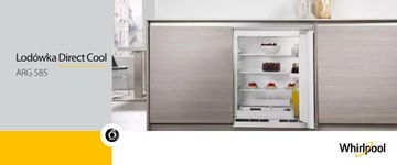 Холодильник Whirlpool ARG 585 60 см 144 л Подстольный шкаф