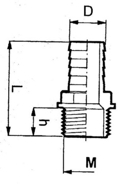 Шланговое соединение, прямая наружная резьба Arag, 32 мм 1 1/4