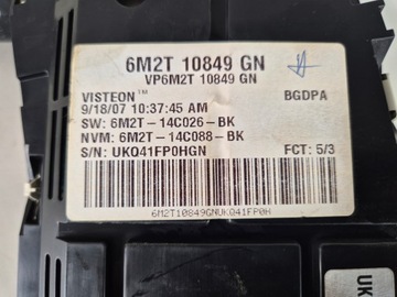 FORD GALAXY MK2 S-MAX PŘÍSTROJOVÁ DESKA BUDÍKY BUDÍK FIS TDCI 6M2T10849GN