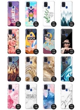 Толстый хрустальный чехол для Samsung Galaxy A21s + стекло 9H