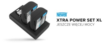 Зарядное устройство Newell DL-USB-C и две батареи LP-E6N