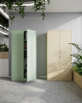 Металлический офисный шкаф GDPR JAN NOWAK JAN 185 Fresh Style пастельно-зеленый