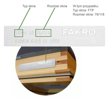 Roleta Dachowa do okna FAKRO FTS FTP-V 78/98 TERMICZNA