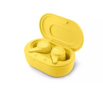 СПОРТИВНЫЕ НАУШНИКИ PHILIPS БЕСПРОВОДНЫЕ BLUETOOTH TWS BASS LOUD TAT1207YL