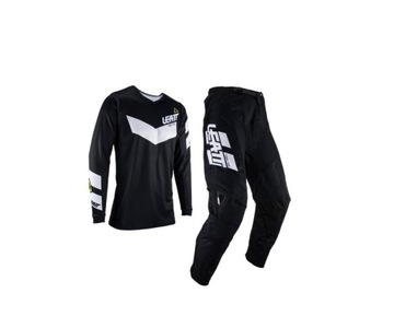 Strój motocyklowy Leatt 3.5 Ride Kit r. M czarno-biały