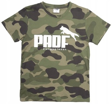 KOMPLET LETNI TD-22521A8 T-SHIRT + SPODENKI ZESTAW MORO PADF 122/128