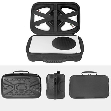 IRIS Багажник, усиленный чемодан, чехол для консоли Xbox Series S и две накладки.