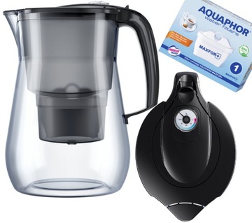 Dzbanek filtrujący Aquaphor ONYX 4,2 L CZARNY