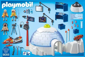 PLAYMOBIL ACTION 9055 ПОЛЯРНАЯ СТАНЦИЯ