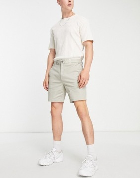 RIVER ISLAND SPODENKI CHINO GŁADKIE W36