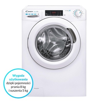 Стирально-сушильная машина Candy SmartPro CSOW 4855TWE/1-S 53см 8кг/5кг